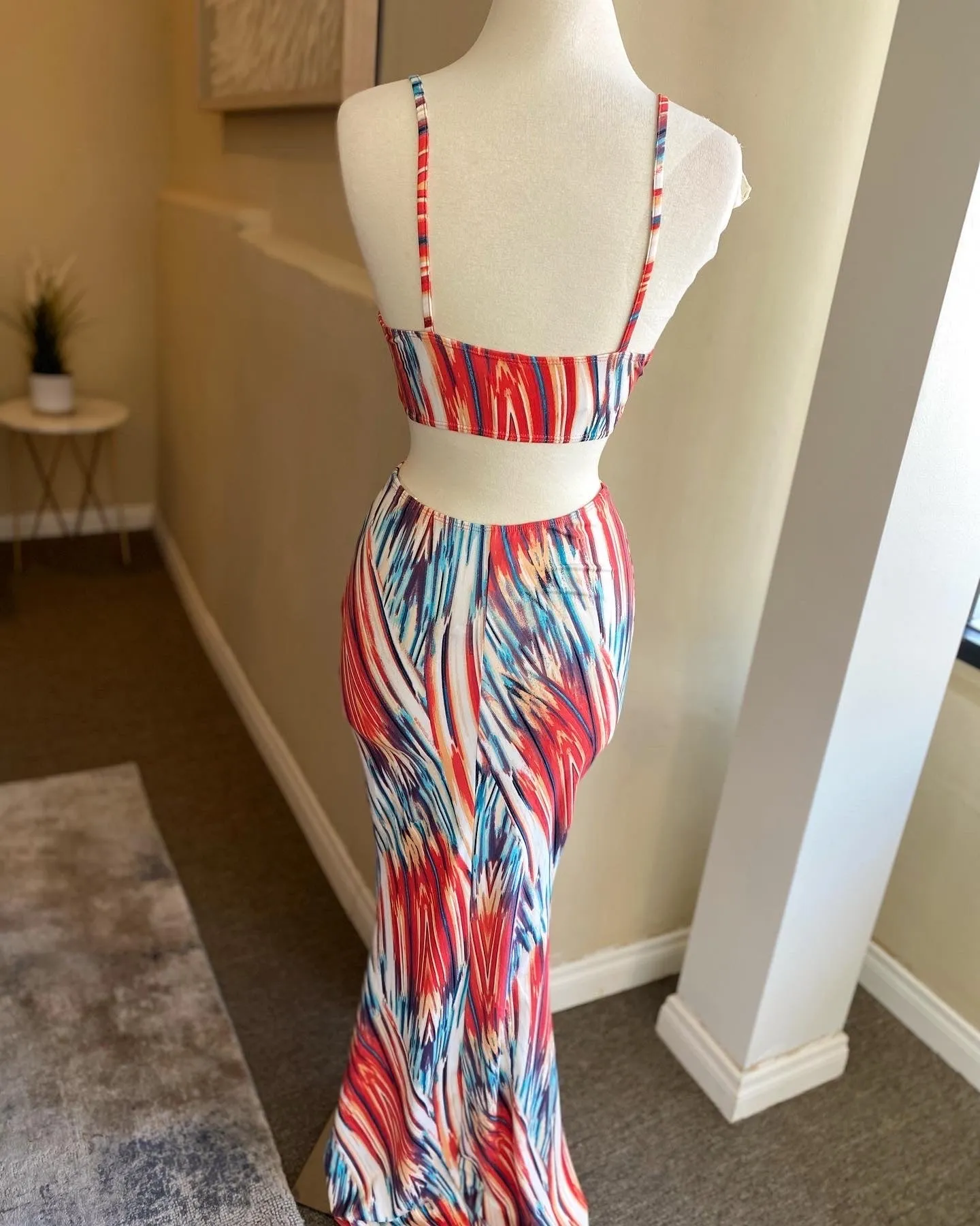 Bra Look Top Mermaid Dress
