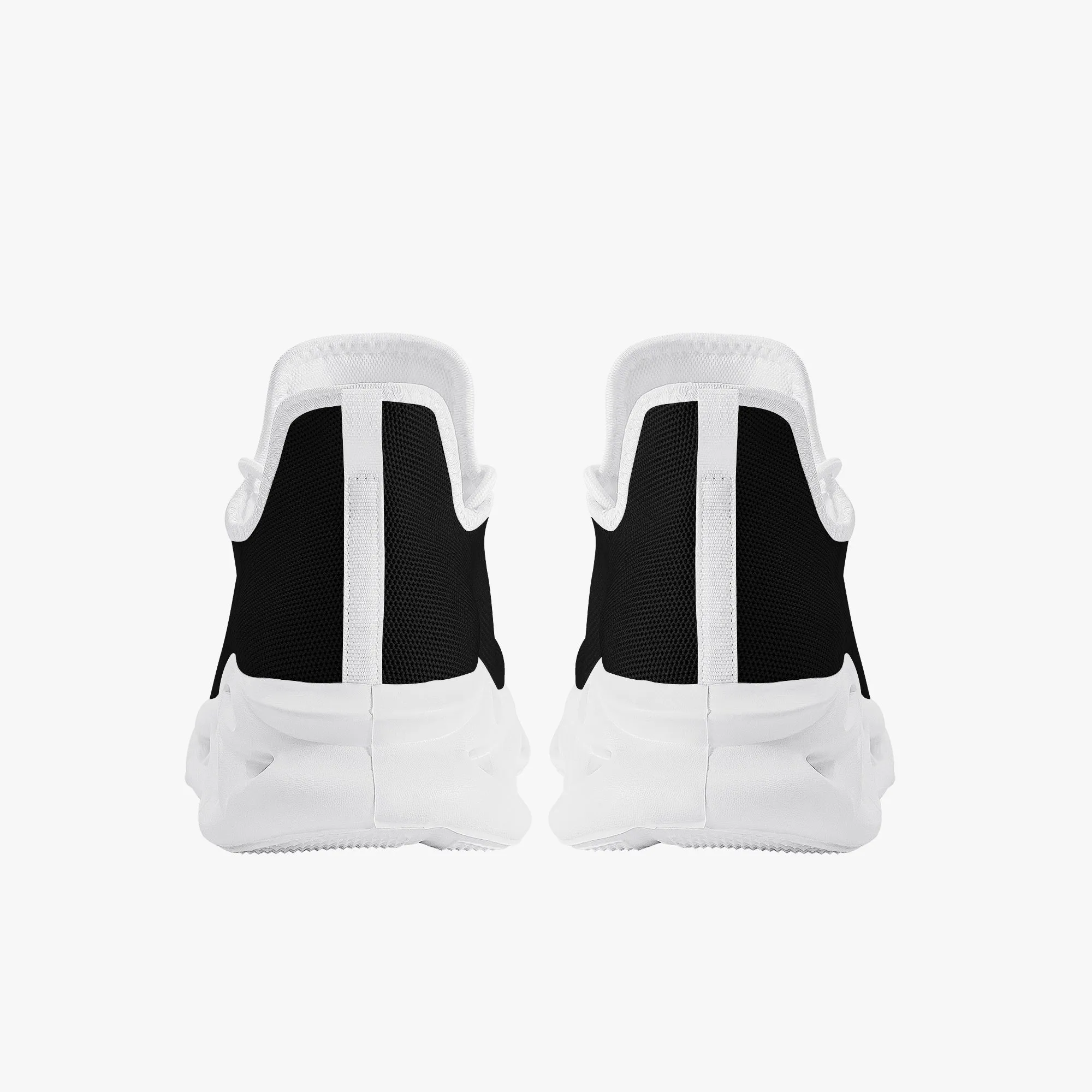 I Rose. Bounce Mesh Knit Sneakers - White