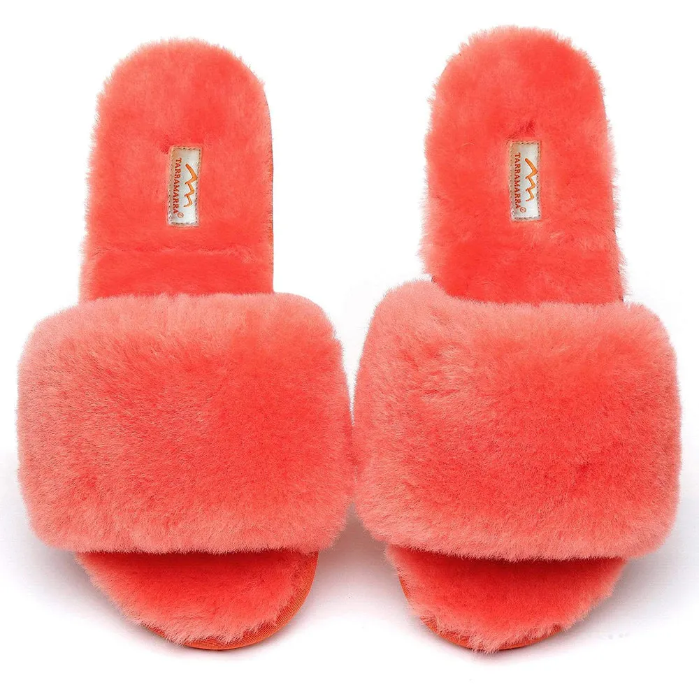 TARRAMARRA® Women Nala Fashion Sheepskin Fluffy Slides