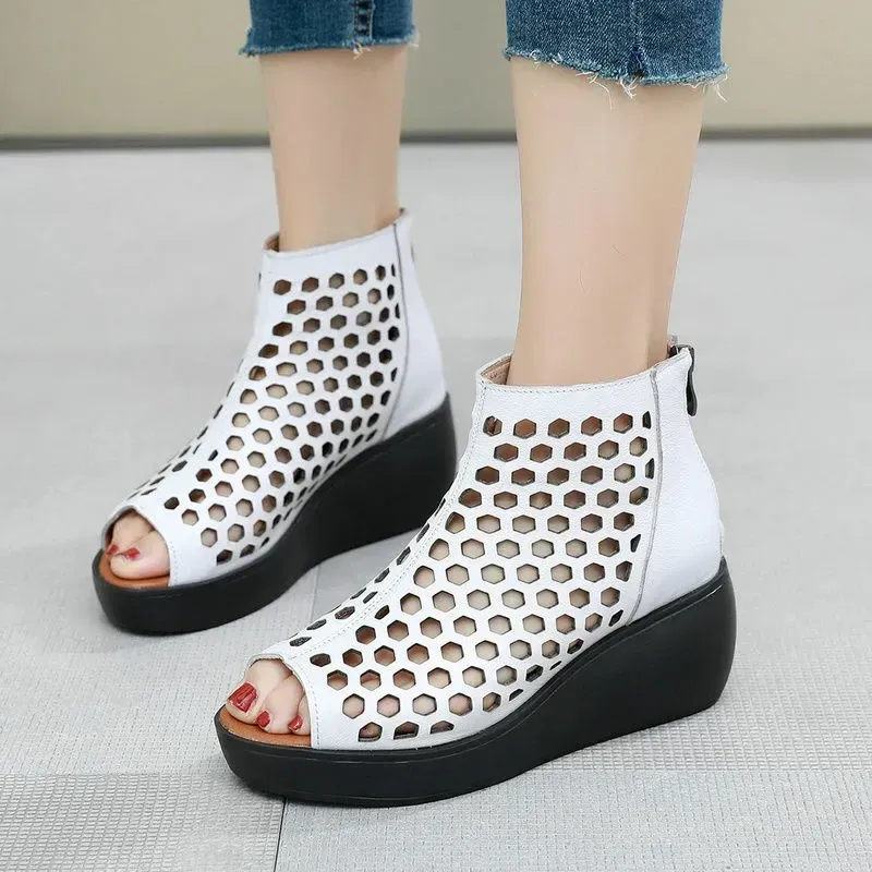 USS Shoes Yizy Women's Summer Wedge Sandals